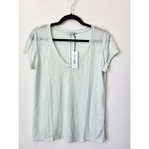 Michael Stars Slub V-Neck Tee – One Size (OS) – New With Tag